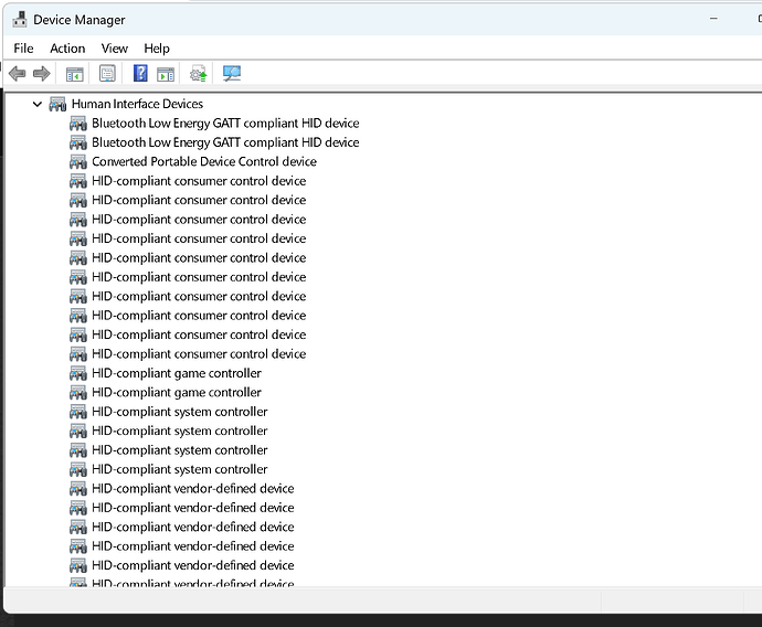 USB devices & other devices