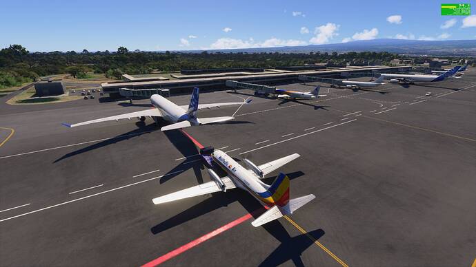 Hawaii - Hilo (PHTO) Spawned Jet on Pushback