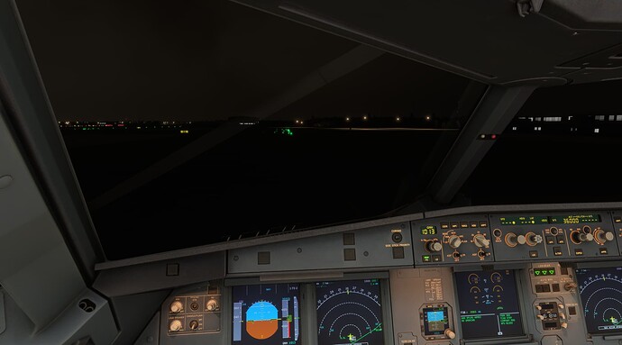 Here with the domelight on, the darker areas are much more dark and not washed out, just as it should be.