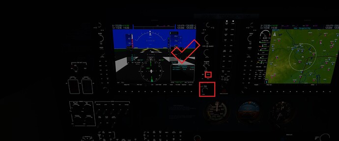 172 Garmin PFD and MFD light intensity