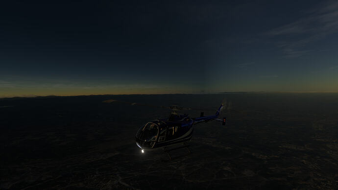 shadow approaching