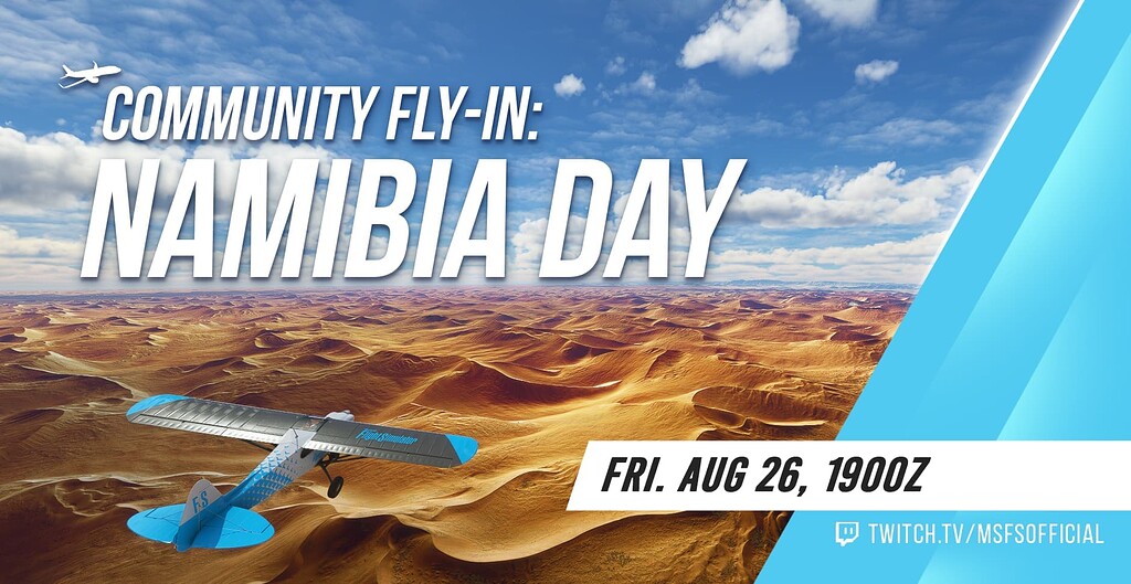 [Official] Community Fly-In Friday: Namibia Day - Community Events ...