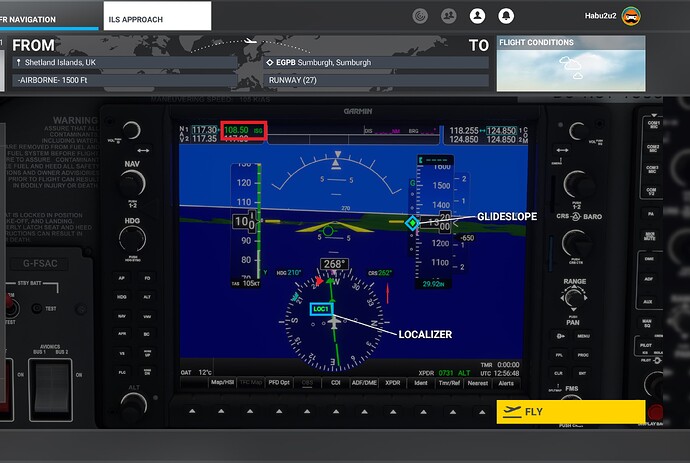 IFR Tng ILS start page