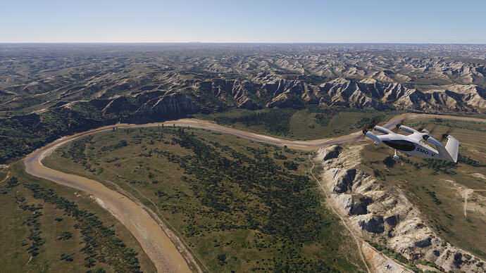 Dickinson - Theodore Roosevelt (KDIK) to Watford City (S25) 15 (Buckhorn Ranch)