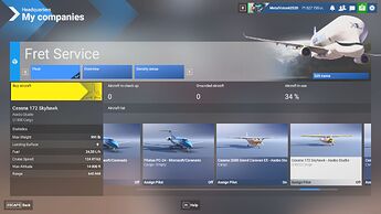 C172 Cargo in company