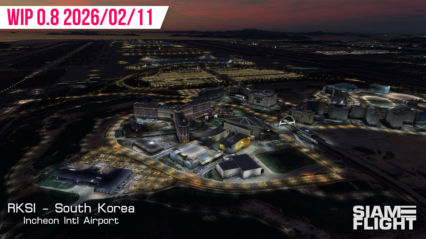 [DevDiary] RKSI Incheon International Airport MSFS | SiamFlight ...