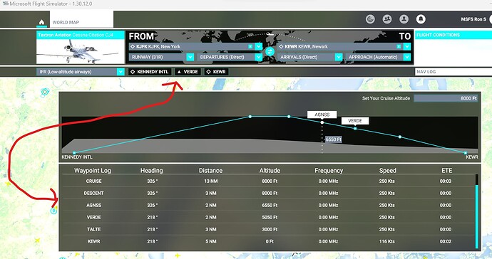 Simbrief Flight Plan