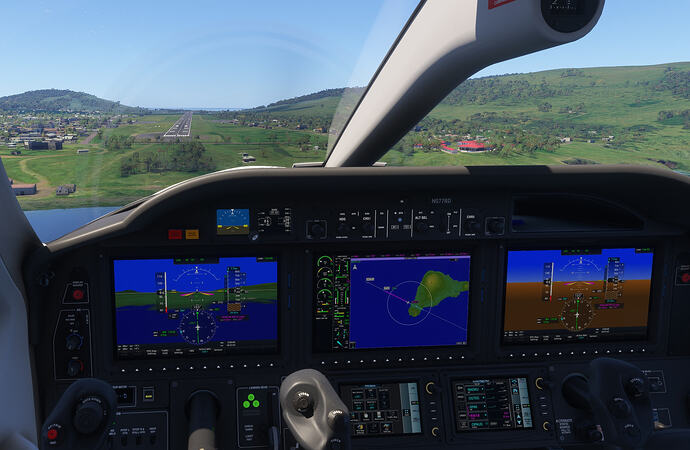 TBM 930 ILS 10 SCIP