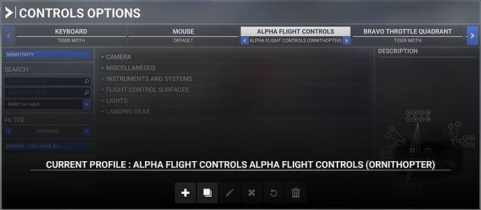 AFC-ornithopter