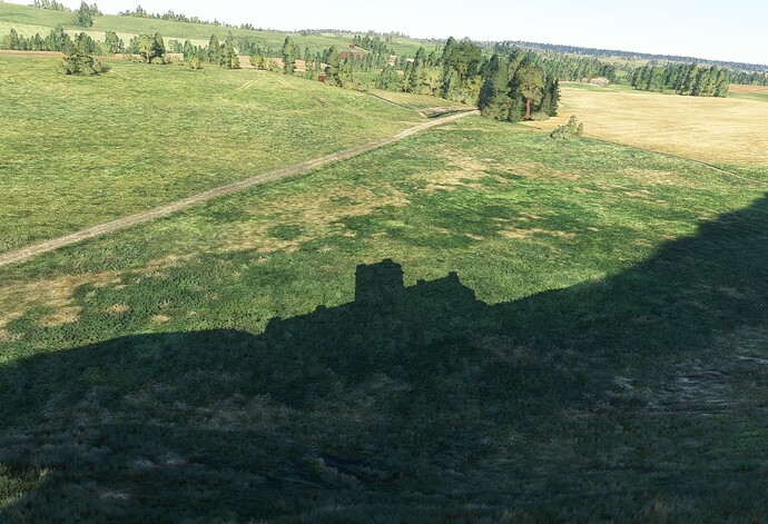 Milecastle 42 shadow