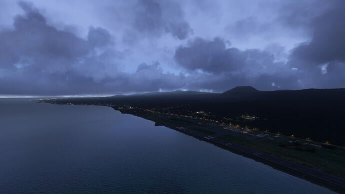 Leg 4 - NFTO to NSFA - 3 Samoa landed at dusk