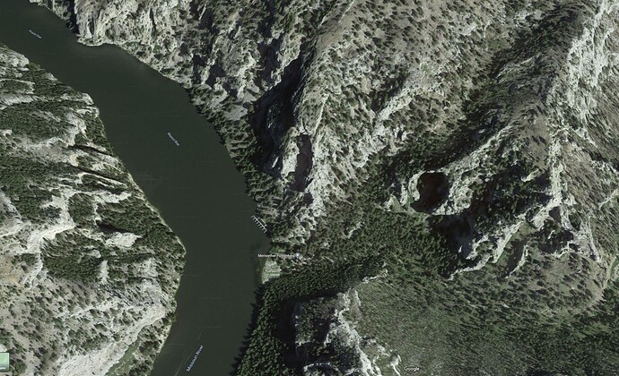 20220702 Google Maps 3D Mann Gulch MT