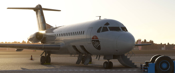 PH-JHG Ready for Departure from Lelystad