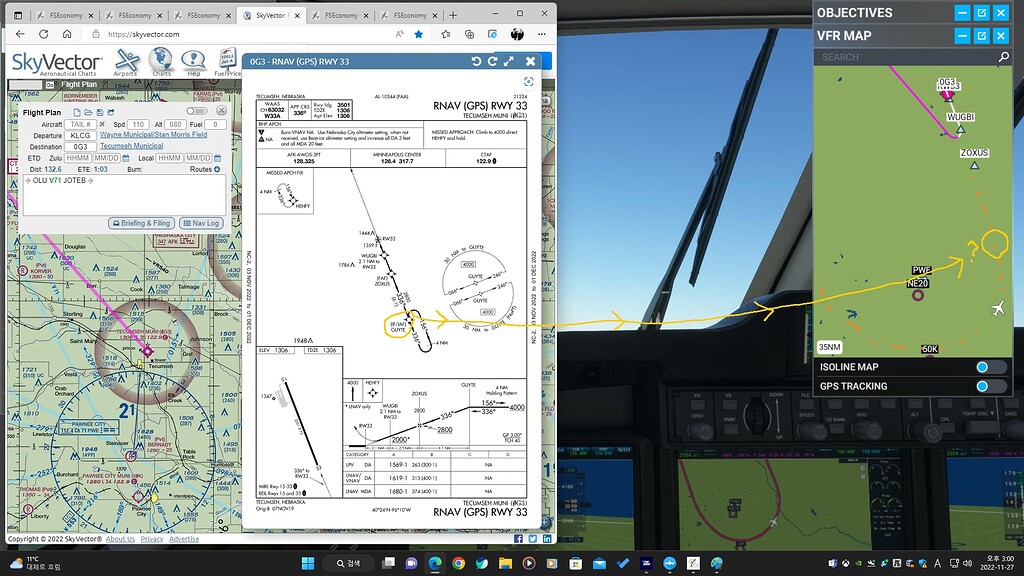 Flight Sim Rnav Maps RNAV approch bug related to working titles - Aircraft & Systems ...