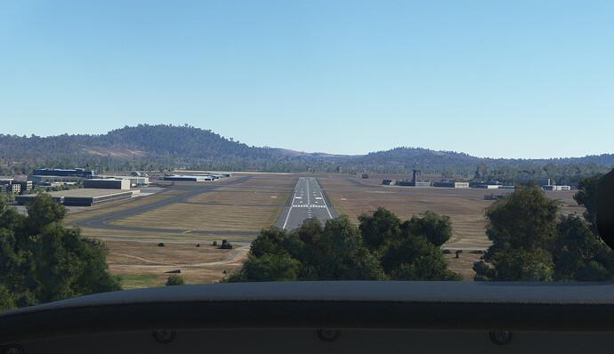 YSCB lights wrong glideslope