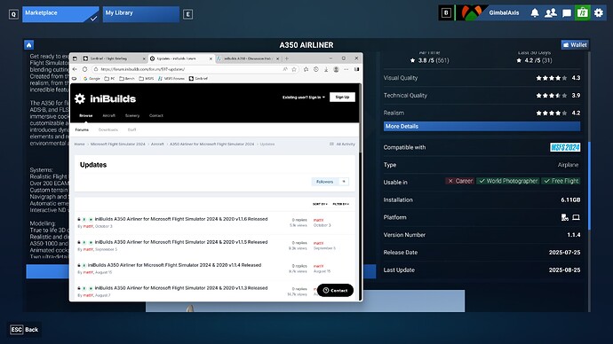 20251011 ini a350 version updates