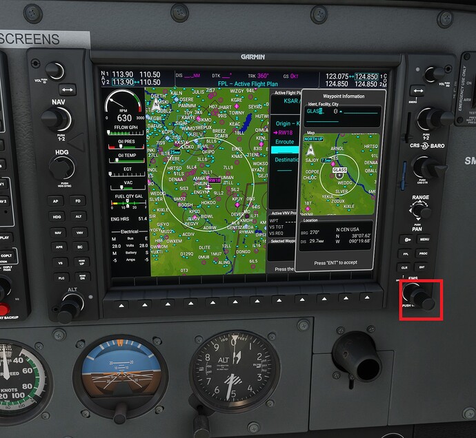 G1000 waypoint ID
