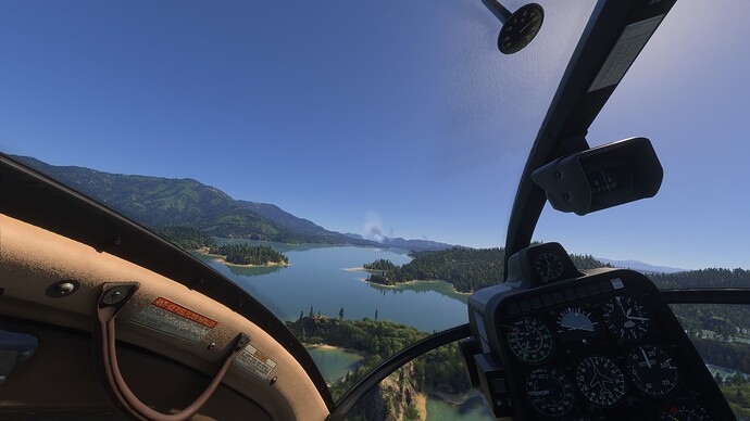 Shasta Lake - spotting some fires