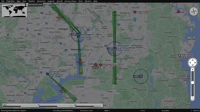 Little Navmap-Google Maps