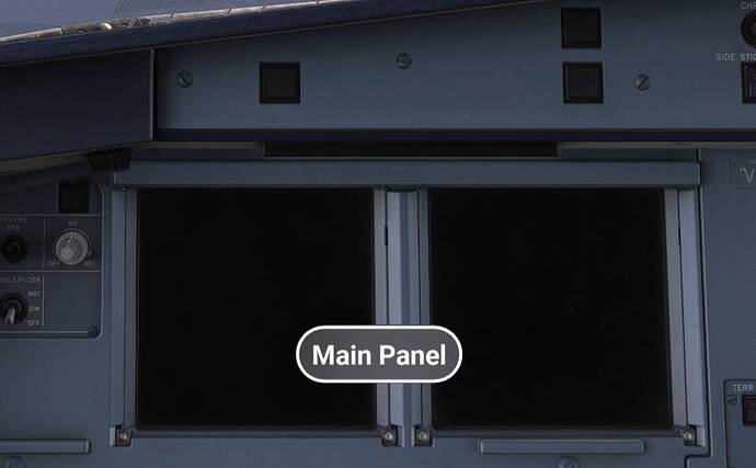 Main Panel popout