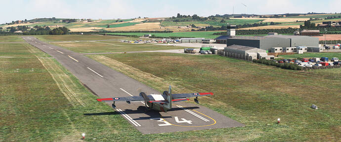 On Runway 34 Ready to Go