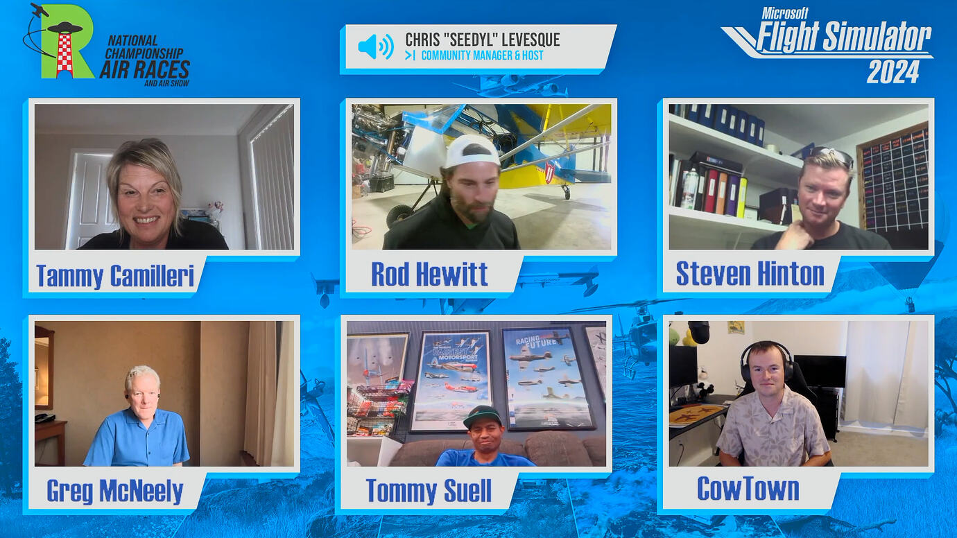 National Championship Air Races Panel Discussion with Five Race Pilots ...