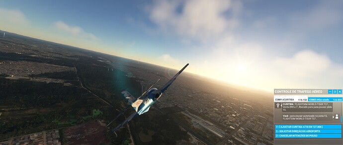 Lining up with Iguaçu River.