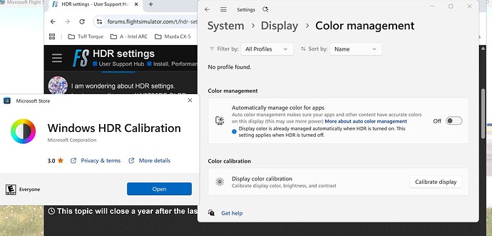 HDR Calibration