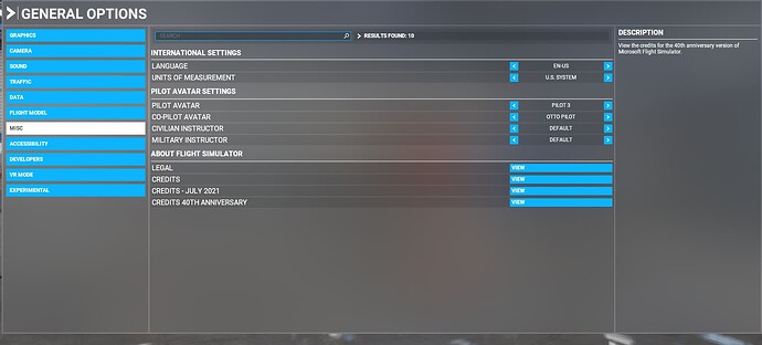 msfs credits