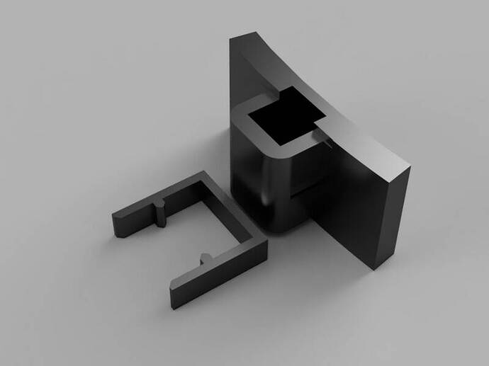 Saitek magnetic detent holder - 3d print model