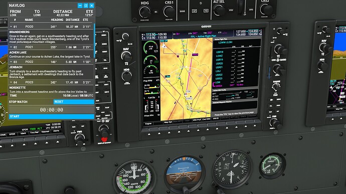 4 LOKI-LOWI as the modded NXi is full featured, I could switch the GPS to the correct leg starting at LOKI, 20220505154551_1