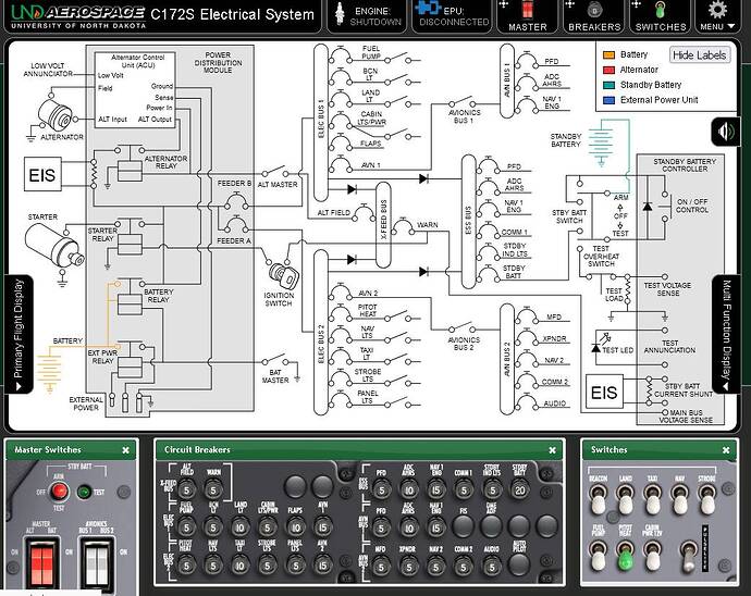 c172 electrical
