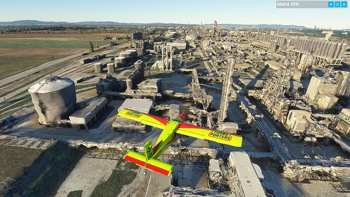 Edificios derritidos