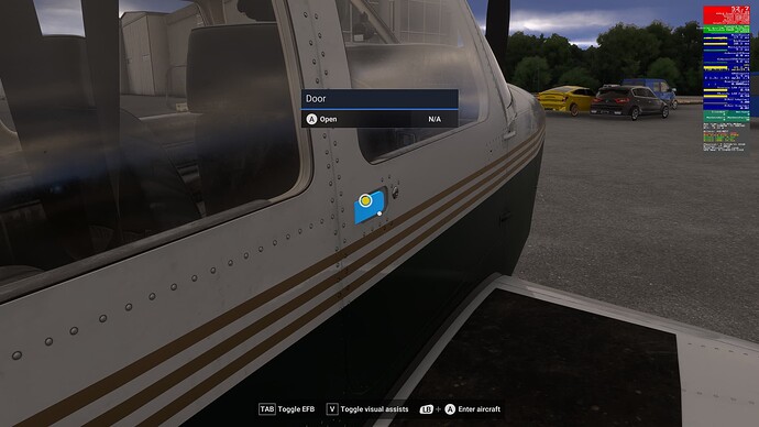Piper PA-28 Standard Door (Exterior)