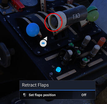 Flap Buttons