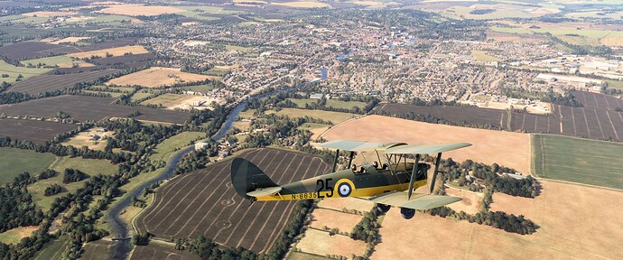 N6635 Over Ticklepenny Lock with Louth Behind