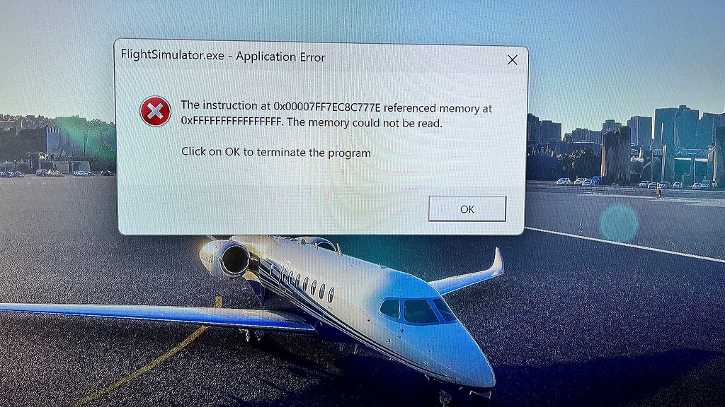 After New Reinsatll - Crashes (CTDs) - Microsoft Flight Simulator Forums