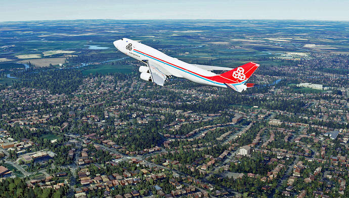 Abeam my house - EGLF rwy 24 take-off