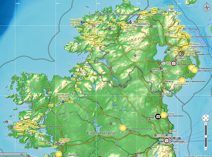 VFR_Belfast_City_EGAC_to_Galway_EICM