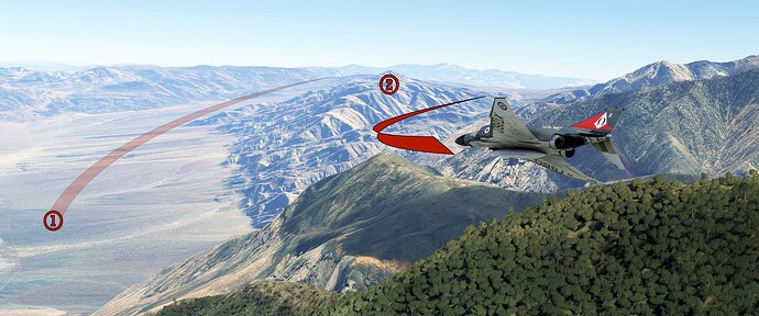 Star Wars Turning South Toward Malpais Mesa