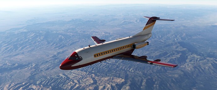 N949FK Over the Middle of Nowhere