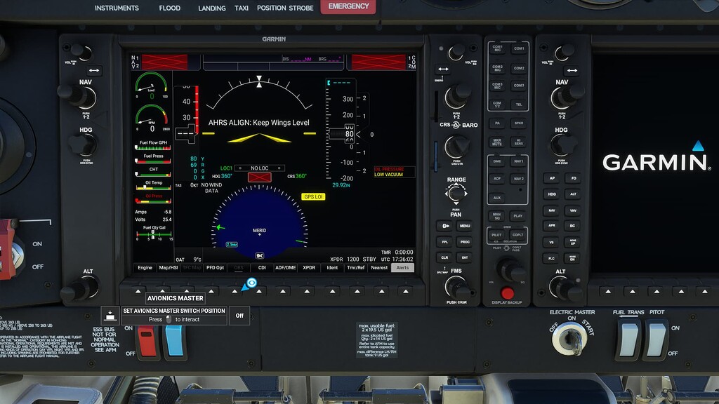 Avionic Switch Diamond DA40NG Avionics “ON” when Switch is “OFF” - Aircraft & Systems ...