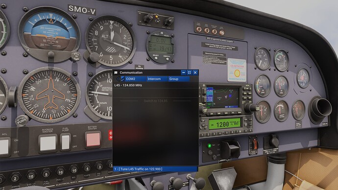 Diamond Aircraft DV20 COM Radios