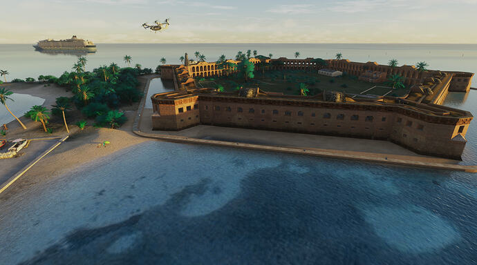 Dry Tortugas (KD042) to Key West (KNQX) 1