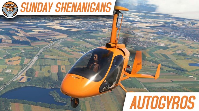 Wing Nuts Sunday - Autogyros