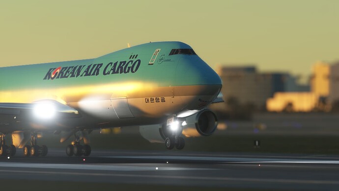 Sunset Korean Cargo