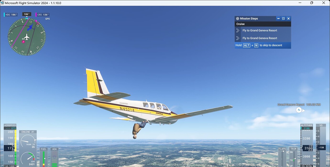 Vip riding on bottom of plane - User Interface & Activities - Microsoft ...