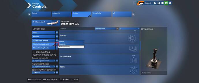 joystick settings 1