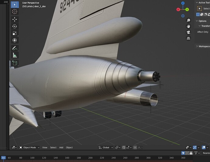 B58 back cannon