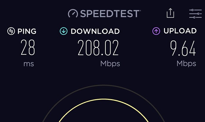 Speedtest dot net